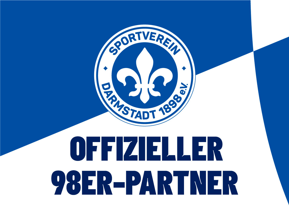 Wir sind offizieller Werbepartner des Darmstadt 98 Fussballverein